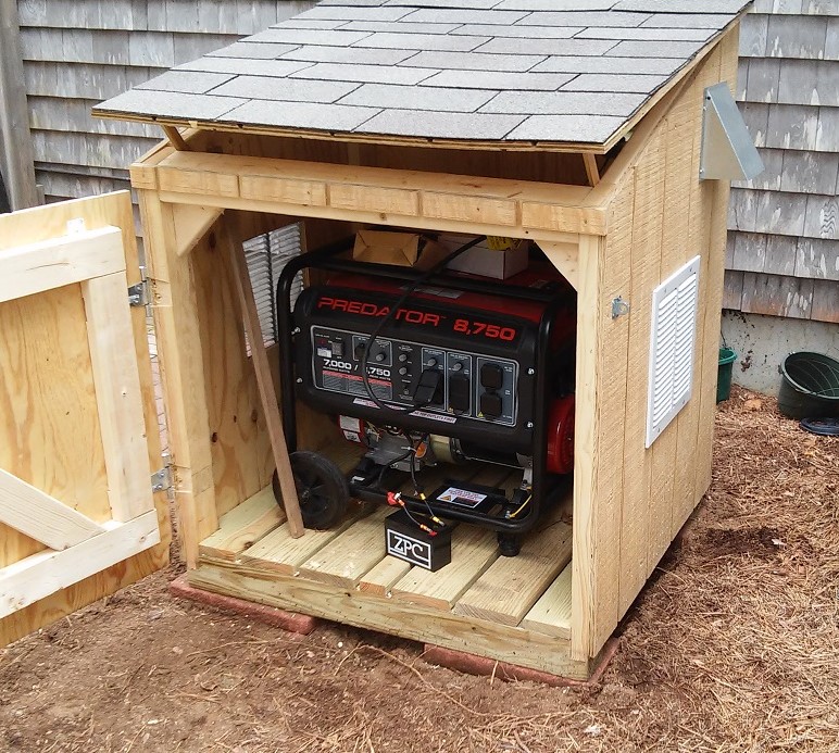 DIY Acoustic Enclosure to quiet your generator noise 