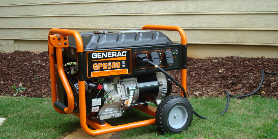 our Generac Gp6500  as a home backup
