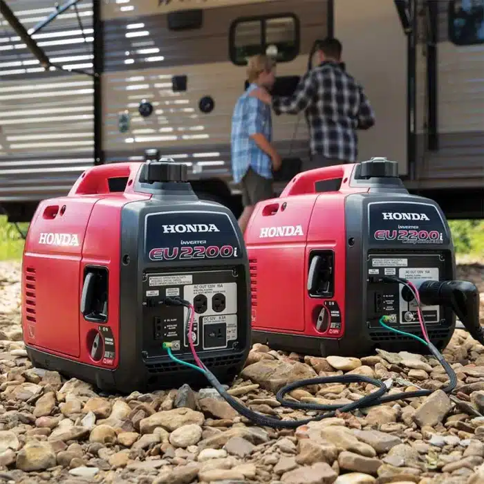 two honda generator parallel connection