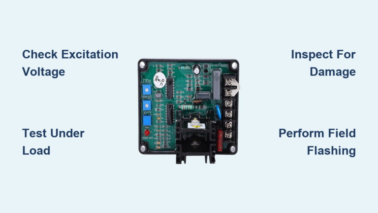 How to Check Generator AVR: Quick Steps - Inverter and Generator Reviews