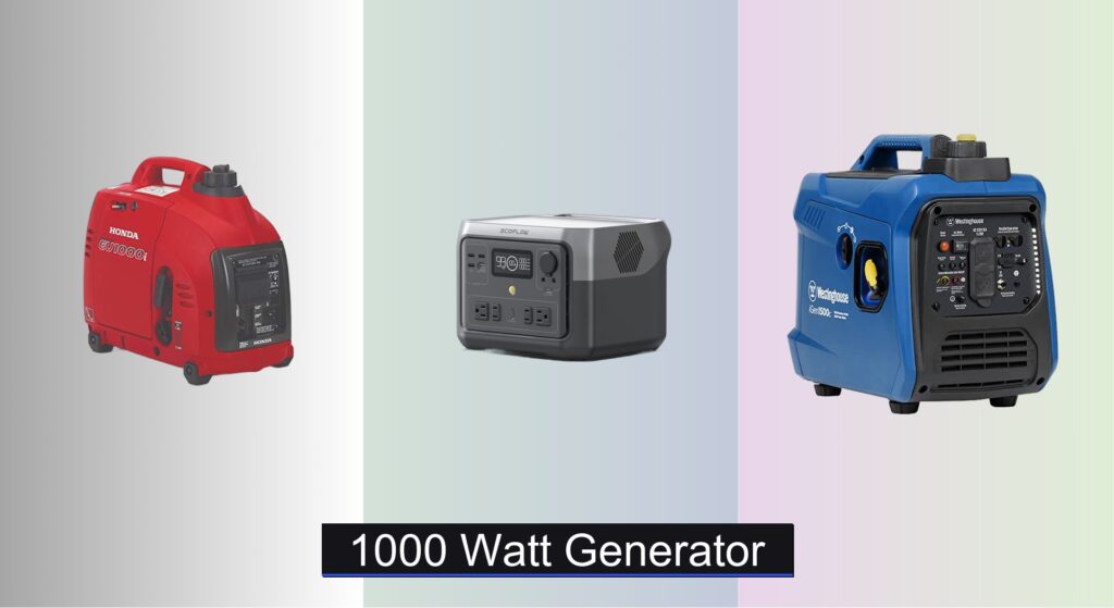 7 Best 1000 Watt Generators of 2026