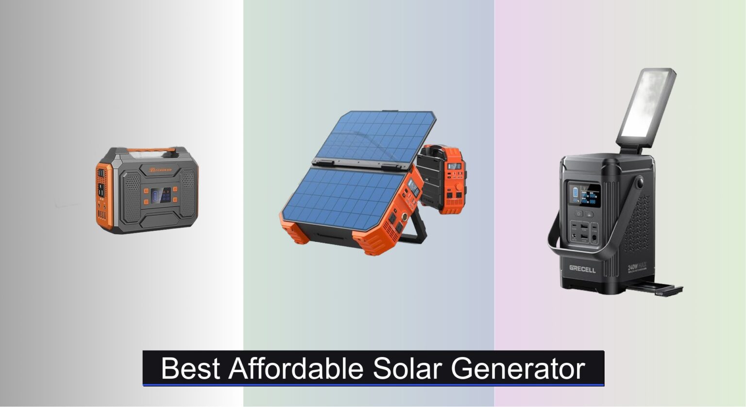 8 Best Affordable Solar Generators of 2026 - Inverter and Generator Reviews