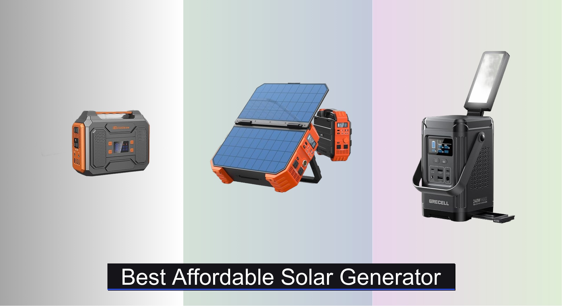 Fast Solar 8 Best Affordable Solar Generators of 2026 - Inverter and Generator Reviews