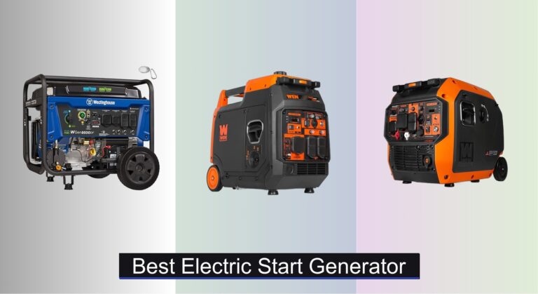 7 Best Electric Start Generators of 2026 - Inverter and Generator Reviews