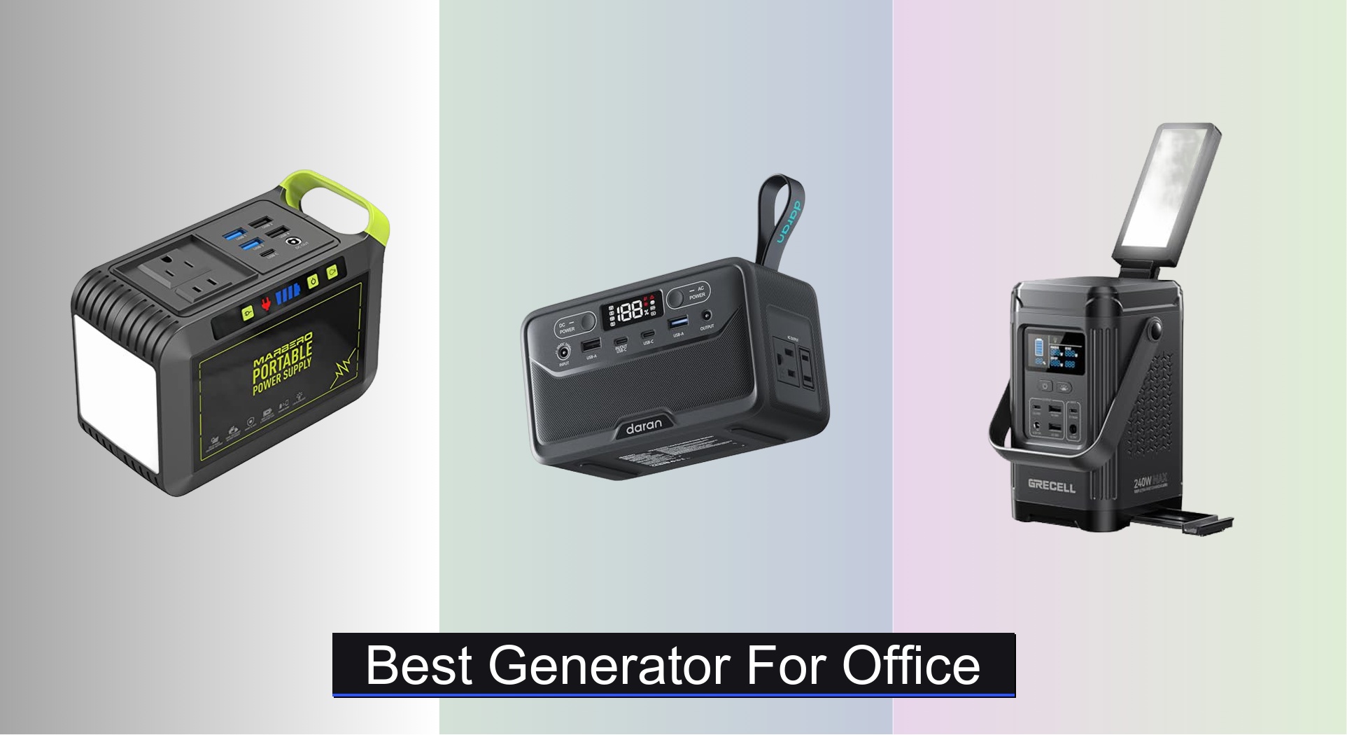 7 Best Generators for Office 2026 - Inverter and Generator Reviews